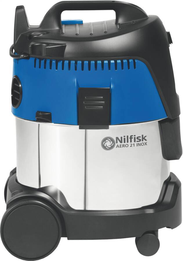 Nass- und Trockensauger AERO 21-01 PC INOX 107406602 Nennaufnahme 1250 W Behältervolumen 20 l Luftstrom 3600 l/min Unter