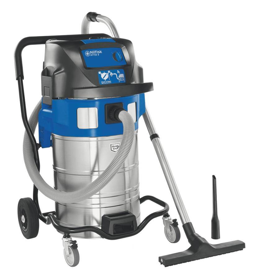 Nass- und Trockensauger ATTIX 961-01 PC 302002900 Nennaufnahme 2 x 1500 W Behältervolumen 70 l Luftstrom 2 x 3600 l/min