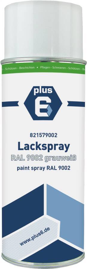 Lack-Spray RAL-Töne 821579002 Inhalt 400 ml Gebindeart Spraydose Ausführung RAL 9002 - weißgrau