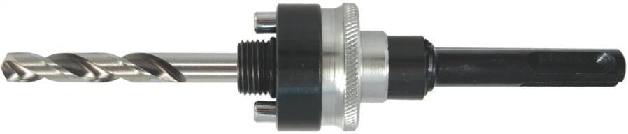 Aufnahmeschäfte für Lochkreissägen 5840204 Ausführung 5/8`` UNF-Gewinde Schaft SDS-plus Zentrierbohrer HSS-G (6,3mm) für