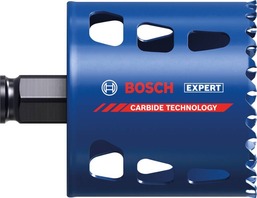 Lochsäge Hartmetall EXPERT Tough Material # 2608900433 Ausführung Tough Material EXPERT Ø 68 mm Ø 2 11/16 Zoll Höhe 60 m