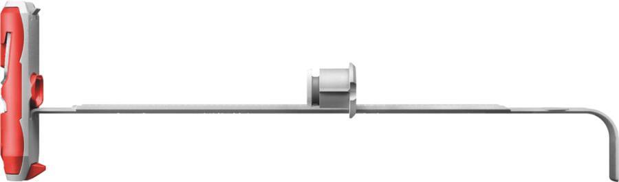 Nylon-Kippdübel DuoTec 537258 Typ DuoTec 10 Bohrernenn-Ø 10 (d0) mm max. Plattendicke 55 (dp) mm min. Hohlraumtiefe 40 (