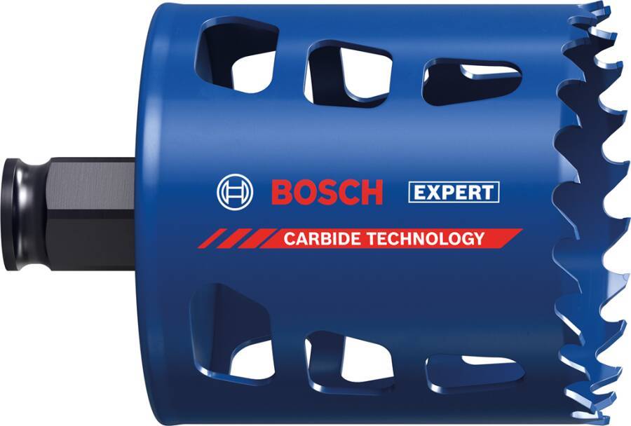 Lochsäge Hartmetall EXPERT Tough Material # 2608900429 Ausführung Tough Material EXPERT Ø 60 mm Ø 2 3/8 Zoll Höhe 60 mm