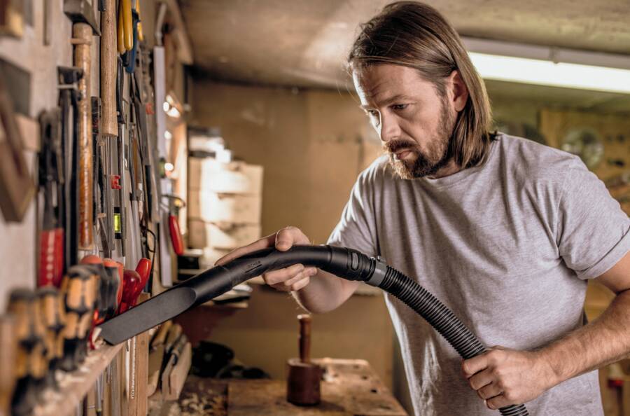 Nass-/Trockensauger WD 5 P S V-25/5/22 16283560 Nennaufnahme 1100 W Behältervolumen 25 l Luftstrom - l/min Unterdruck -