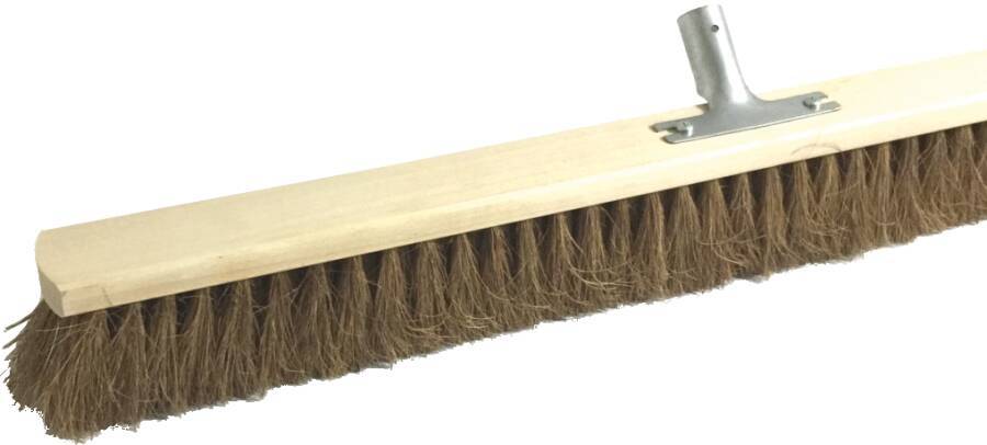 Saalbesen Kokos 89924 Breite 100 cm Reihen 5 für Stiel-Ø 24 mm Aufnahme Metallstielhalter