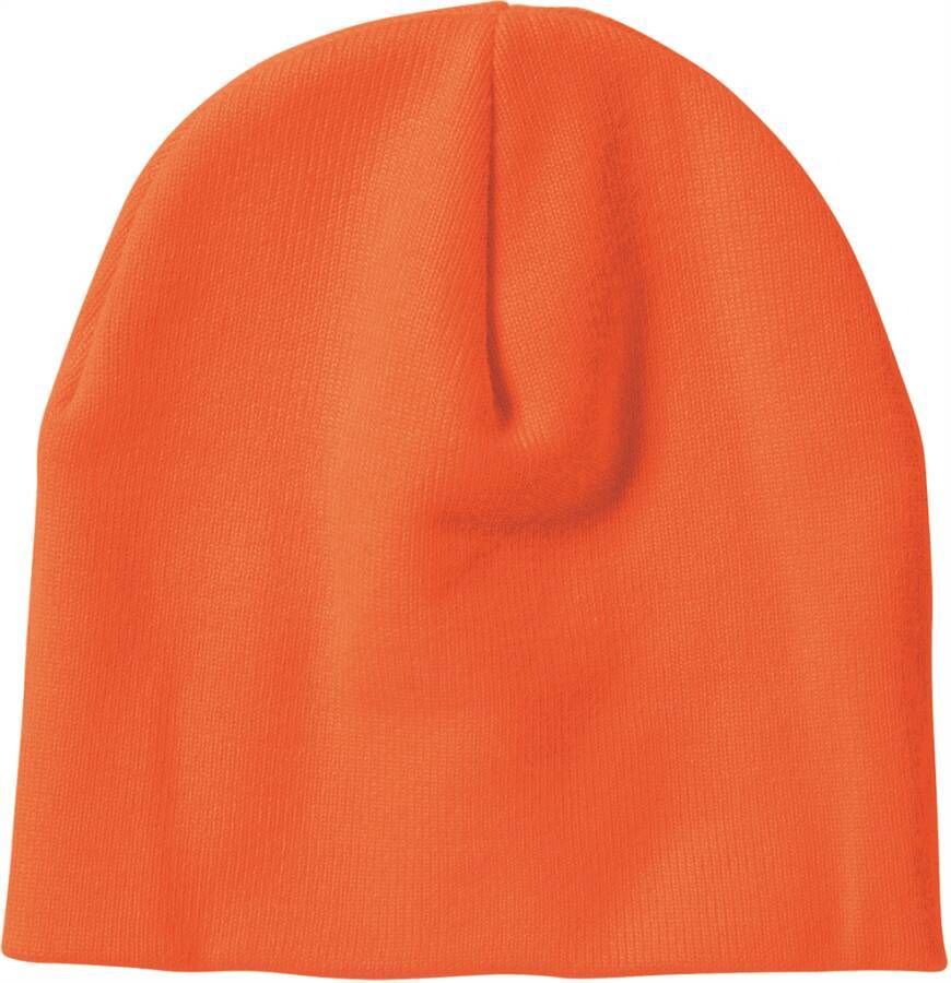Strickmütze 9108 AM 117227-230-999 Größe Uni Farbe warnorange