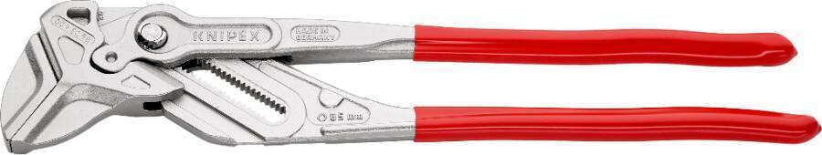 Zangenschlüssel 86 03 400 Ausführung verchromt Länge 400 mm Arbeitsbereich 85 / 3.3/8 mm / Zoll Gewicht 1460 g
