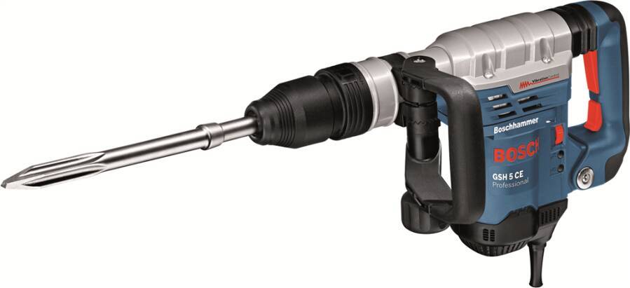 Schlaghammer GSH 5 CE 0611321000 Nennaufnahme 1150 W Lastschlagzahl 1300 - 2900 /min Schlagenergie 8,3 J Werkzeugaufnahm