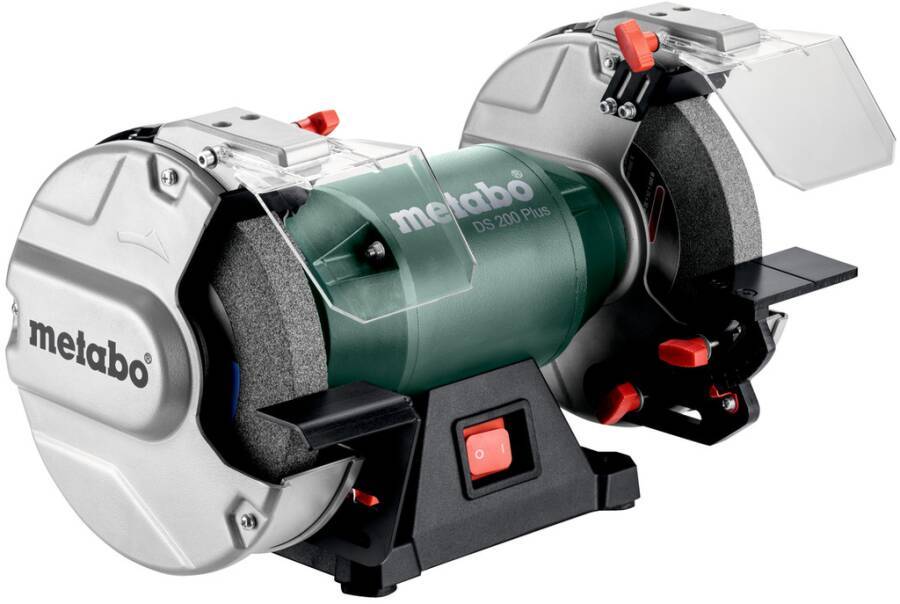 Doppelschleifmaschine DS 200 PLUS 604200000 Nennaufnahme 600 W Drehzahl 2980 U/min Schleifscheibe 200 x 25 x 32 mm Gewic