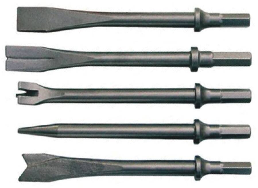 Meißel für Drucklufthämmer 92536093 Ausführung Set aus 5 Meißeln