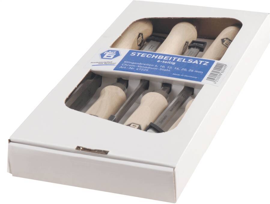 Stechbeitelsatz plus6 6-tlg. 47225