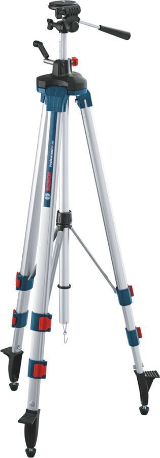 Baustativ BT 250 0601096A00 min. Nutzlänge 0,975 m max. Nutzlänge 2,5 m Stativanschluss 1/4`` Gewinde Gewicht 3,4 kg