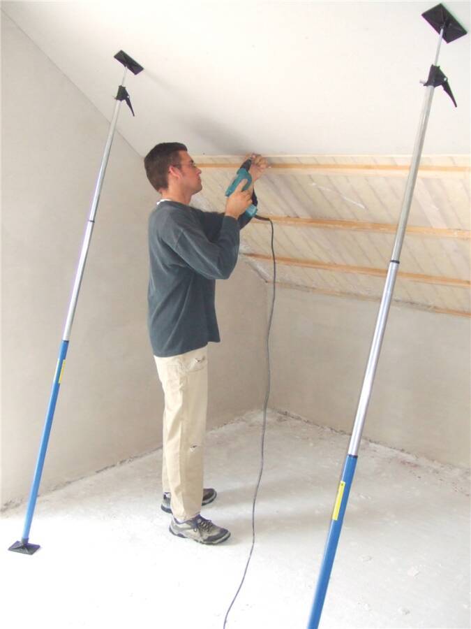 Deckenstütze Quick-Support QS 50 27706 Länge 1150 - 3080 mm Tragkraft 50 kg