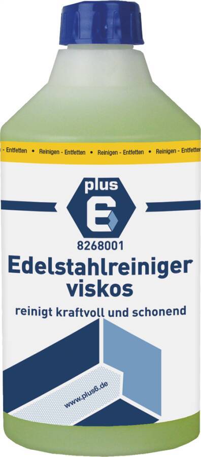 Edelstahlreiniger viskos 8268001 Inhalt 500 ml Gebindeart Flasche pH-Wert sauer