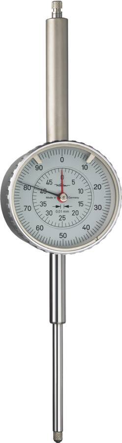 Präzisionsmessuhr M 2/50 T 10031 Messspanne 50 mm Skalenteilungswert 0,01 mm Zeigerumdrehung 1 mm Außenring-Ø 58 mm Eins