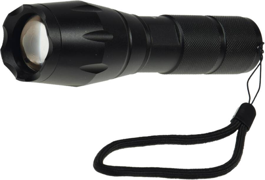 LED-Taschenlampe Zoom 22106 Leuchtmittel LED Ausführung - Lichtstrom 350 Lumen Leuchtweite >100 m Leuchtdauer ca. 3-4 St