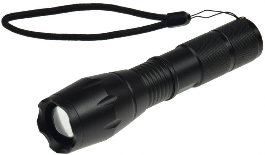 LED-Taschenlampe Zoom 22106 Leuchtmittel LED Ausführung - Lichtstrom 350 Lumen Leuchtweite >100 m Leuchtdauer ca. 3-4 St
