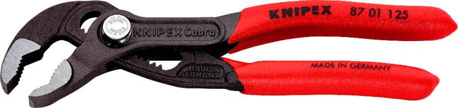 Wasserpumpenzange Cobra® 87 01 125 Länge 125 mm für Rohr-Ø max. 30 / 1 mm / Zoll für Muttern-Ø max. 27 SW