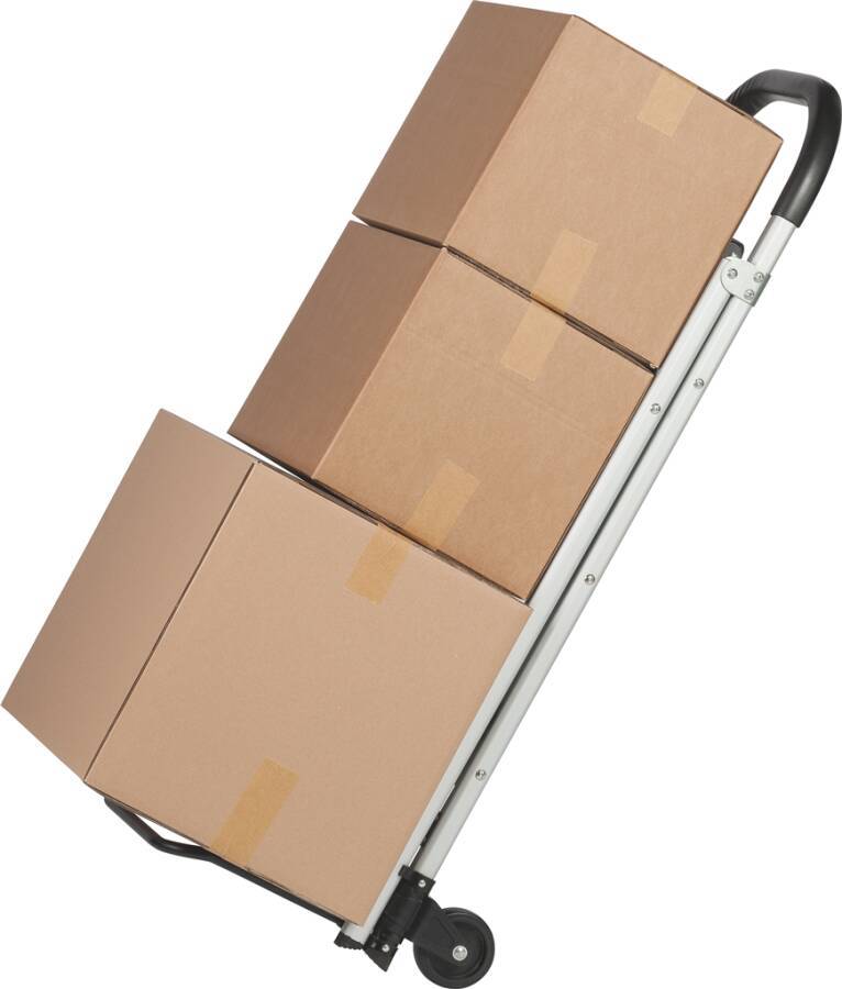 Transportkarre / mobile Allzweckleiter MLK.090 Abmessung offen (HxBxT) 1190 x 470 x 735 mm Abmessung gefaltet (HxBxT) 12