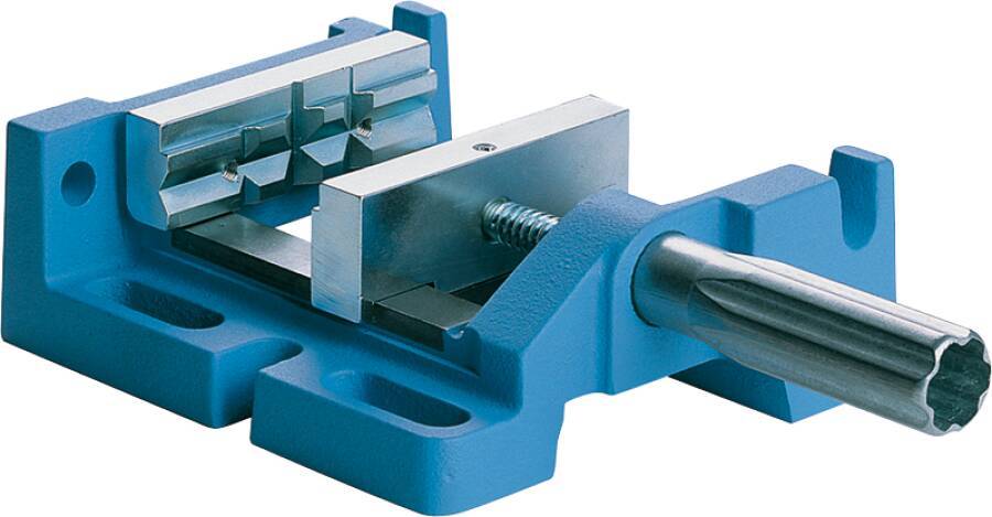 Winkel-Maschinenschraubstock MSW 100 Backenbreite 100 mm Spannweite 85 mm Backenhöhe - mm Schlitzabstand 125 mm Nut für