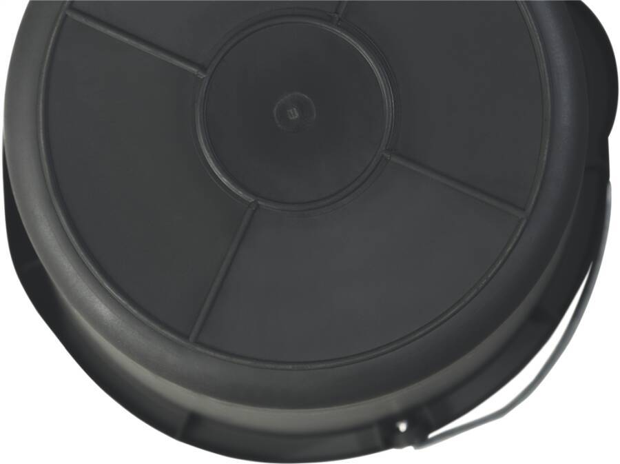 Baueimer 20 l schwarz 48754