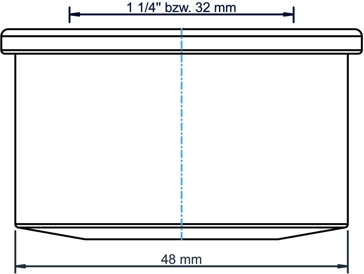 PoloPlast Steckdichtung PKNI Polo-Kal NG DN 50 1 1/4 da 32mm neu