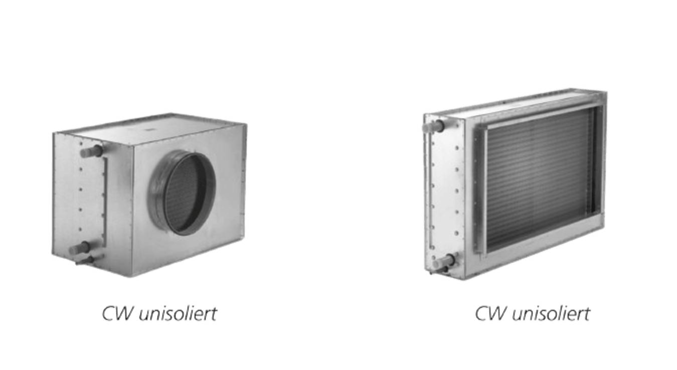 Unisolierte Register - CW080X12004U0UD von Exhausto