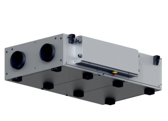 CX3010 Geräte mit Luftmenge: 55 - 520 m3/h - CX3010RCX1 Deckengerät mit Zuluft rechts (RECHTS) - A11058000 von Exhausto