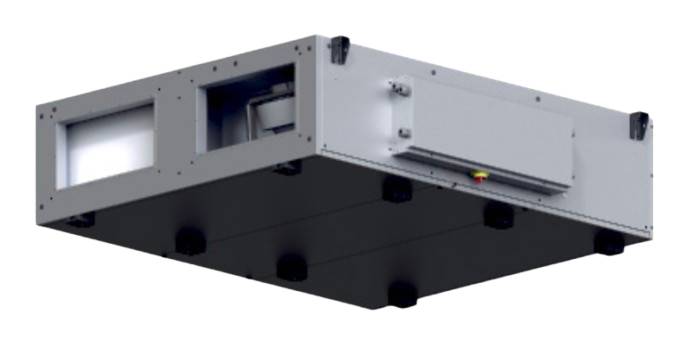 CX3050 Geräte mit Luftmenge: 280 - 2.820 m3/h - CX3050LCX1 Deckengerät mit Zuluft links (LINKS) - A11058215 von Exhausto