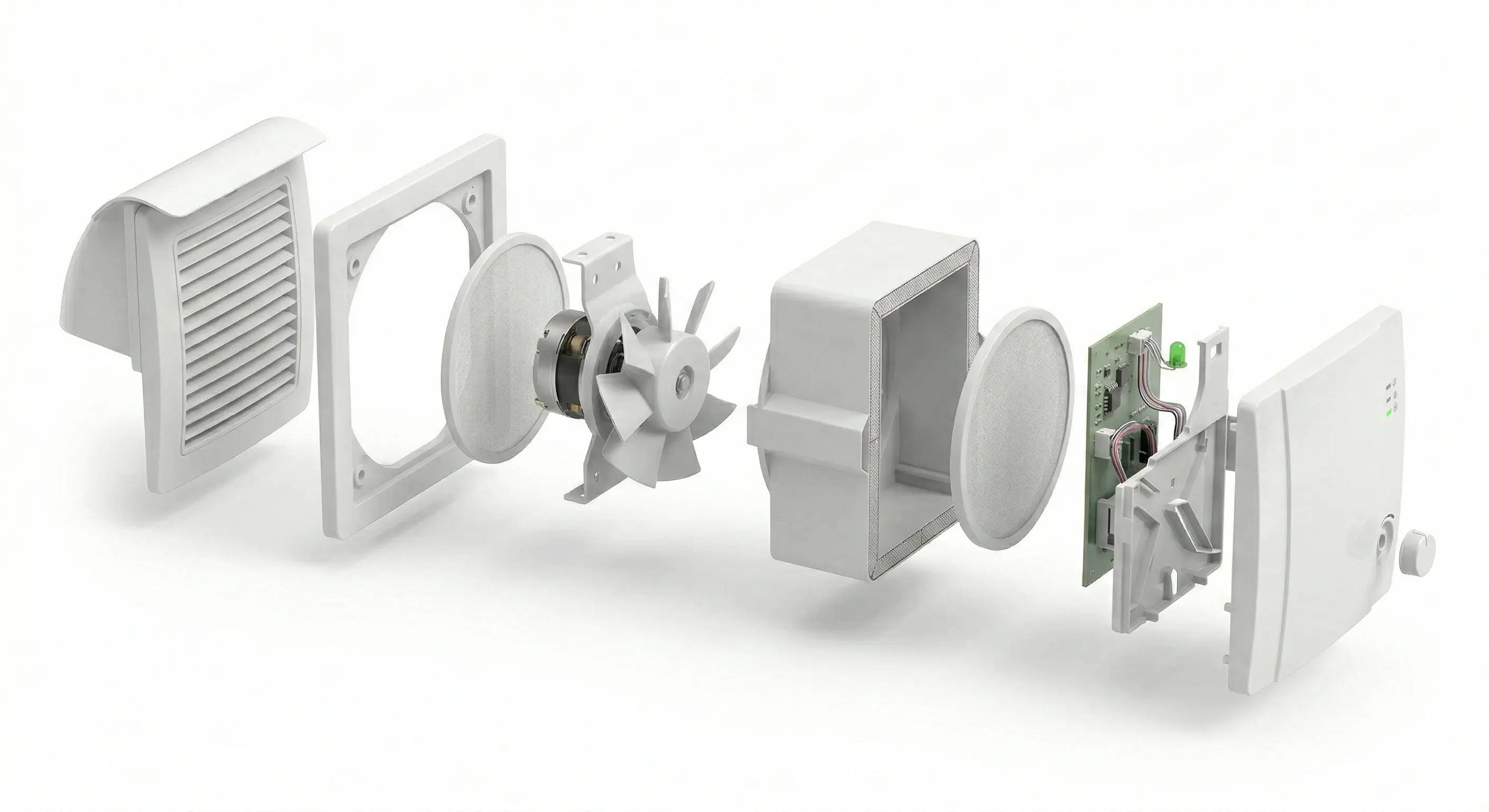 Systemair Design Rund eco M1500E EC hor. - 89242