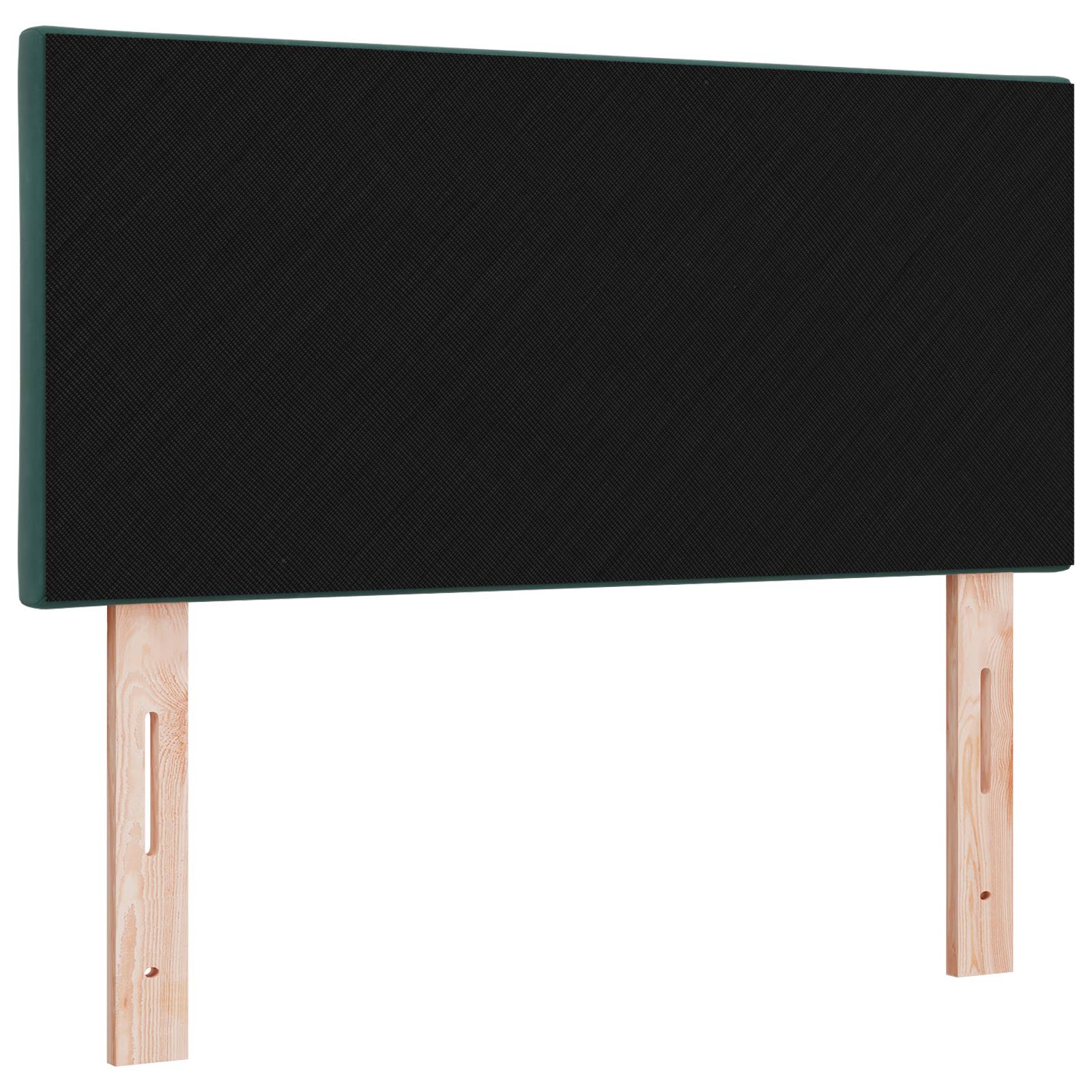 vidaXL Kopfteil im Diamantblock-Design in Dunkelgrün, 100 cm Samt.