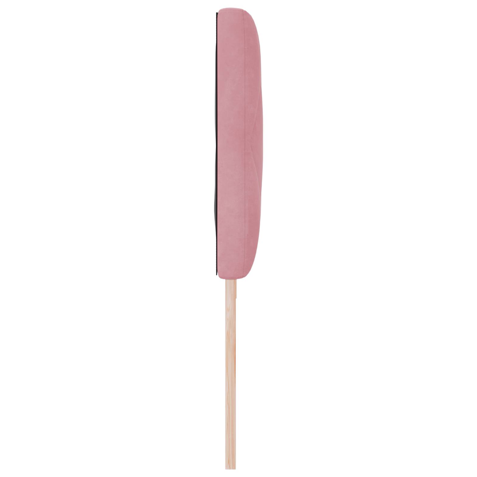 vidaXL Pinkes Diamant-Blockkopfteil 200 cm aus Samt