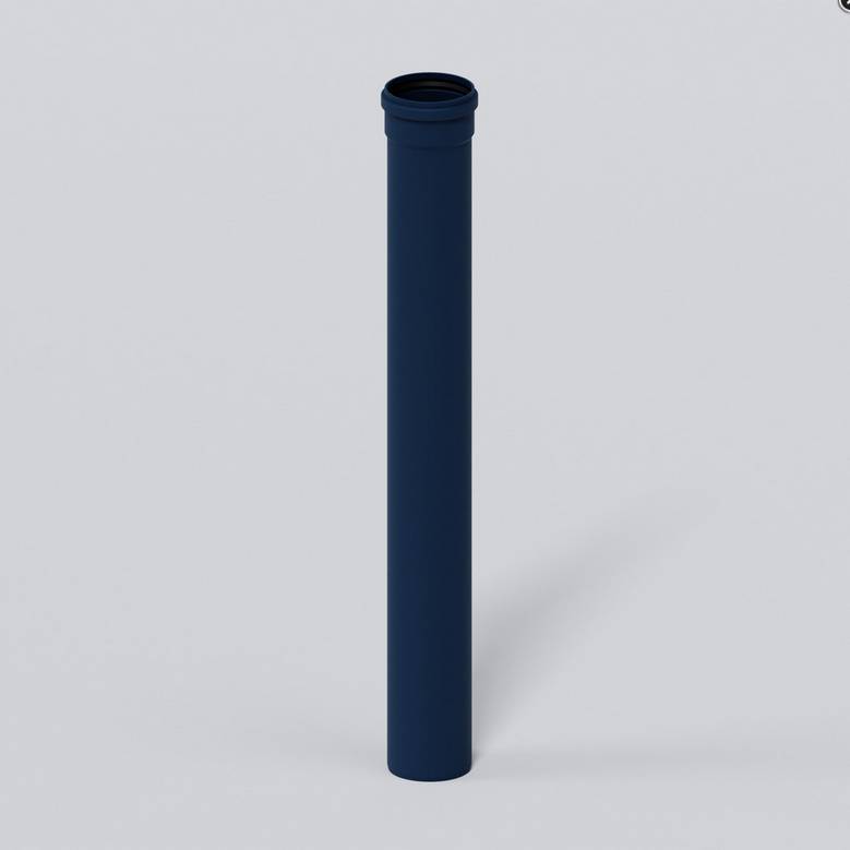 POLOPLAST POLO-KAL NG, Steckmuffenrohr, DN 125, Stange mit 1m, 1 Stk.