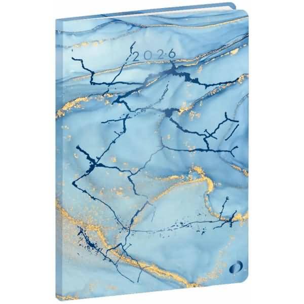 Kalender Geschäft 10x15cm 13 Monaten Hipsy marble 2026