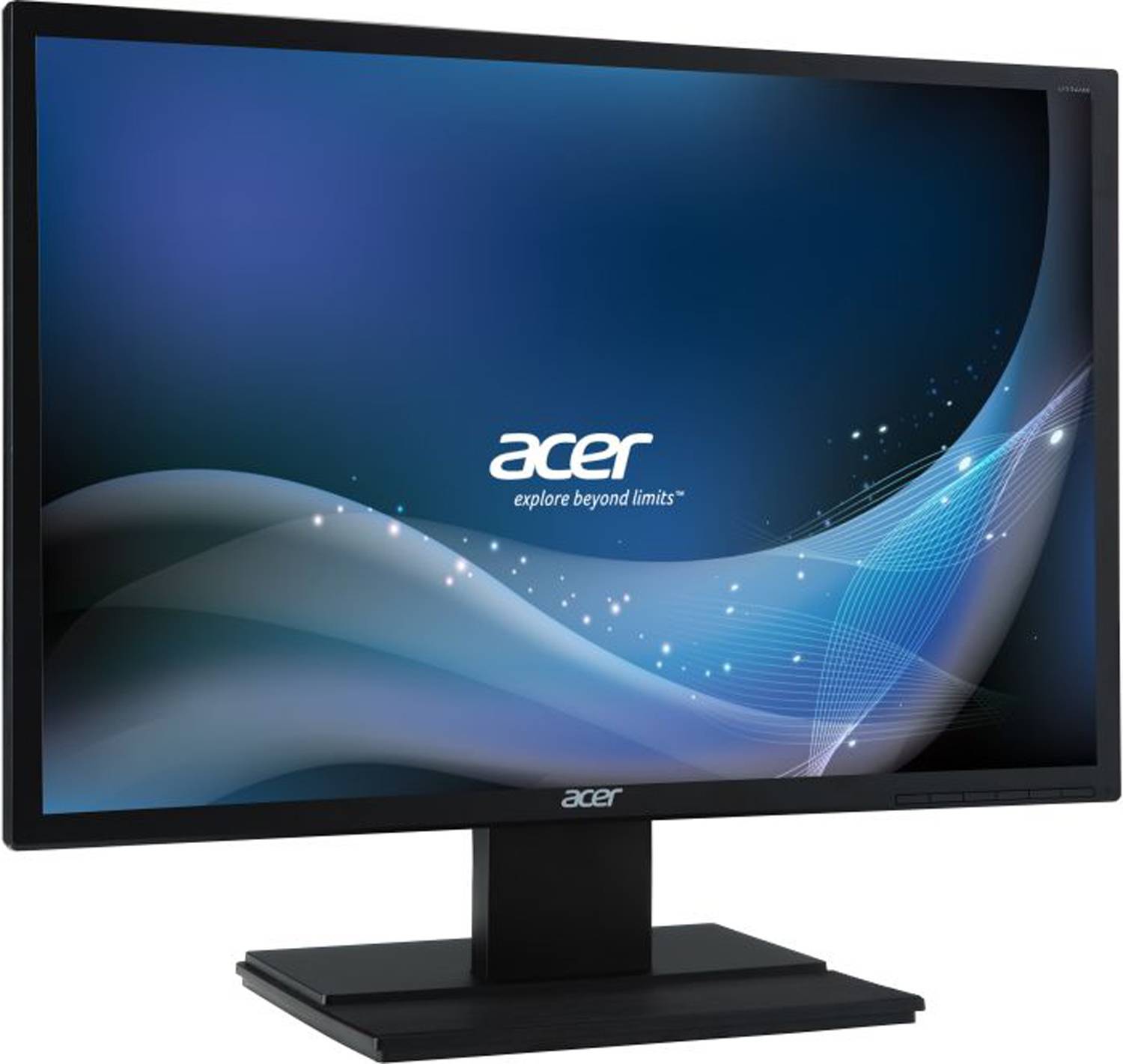 Acer Value V6 V226WLbmd 22 Zoll Monitor TN WSXGA+ 1680x1050 VGA DVI Lautsprecher 5ms schwarz Sehr gut - Refurbished