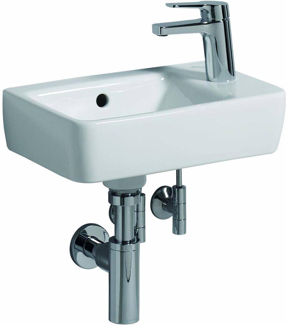 Geberit RenCompact, HWB, 400x250mm, HL re, mit ÜL, 1 Stk.