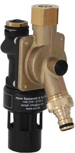 SYR séparateur de système STBA 200 pour raccord de tuyau