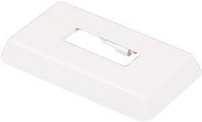 Kermi Blende Rohbodenmontage 30x10mm, weiß