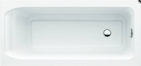 Bette L200 Stahl-Einbauwanne 1700x750x450mm weiß mit Mittelablauf