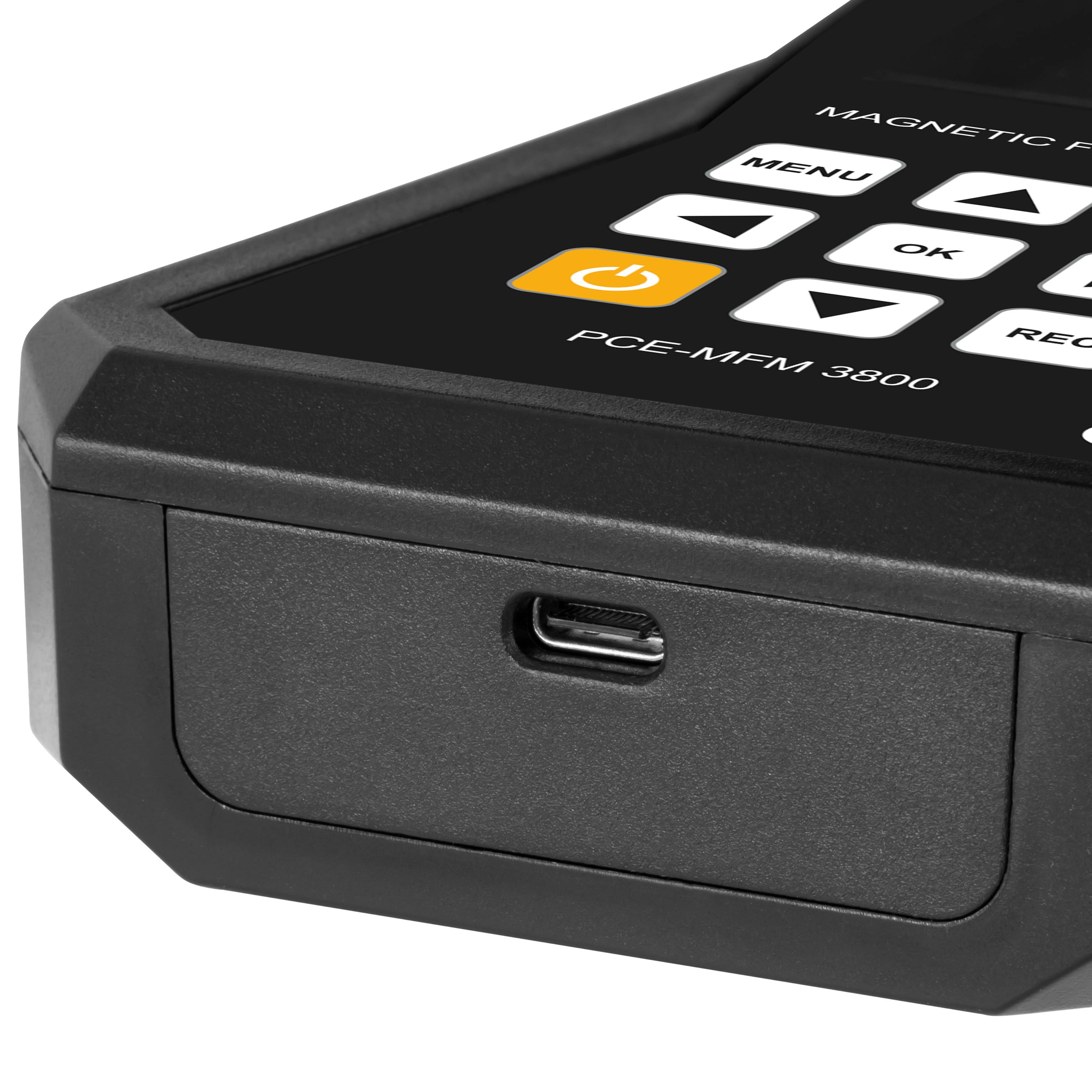 PCE Instruments Magnetfeldmessgerät PCE-MFM 3800 |Sensor transversal |AC |DC |±3500 mT |Datenlogger 10 Mio. Messpunkte