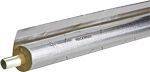 ROCKWOOL Alu-Heizungsrohrschale RS800 35mm x Dämmdicke 30mm, per Meter