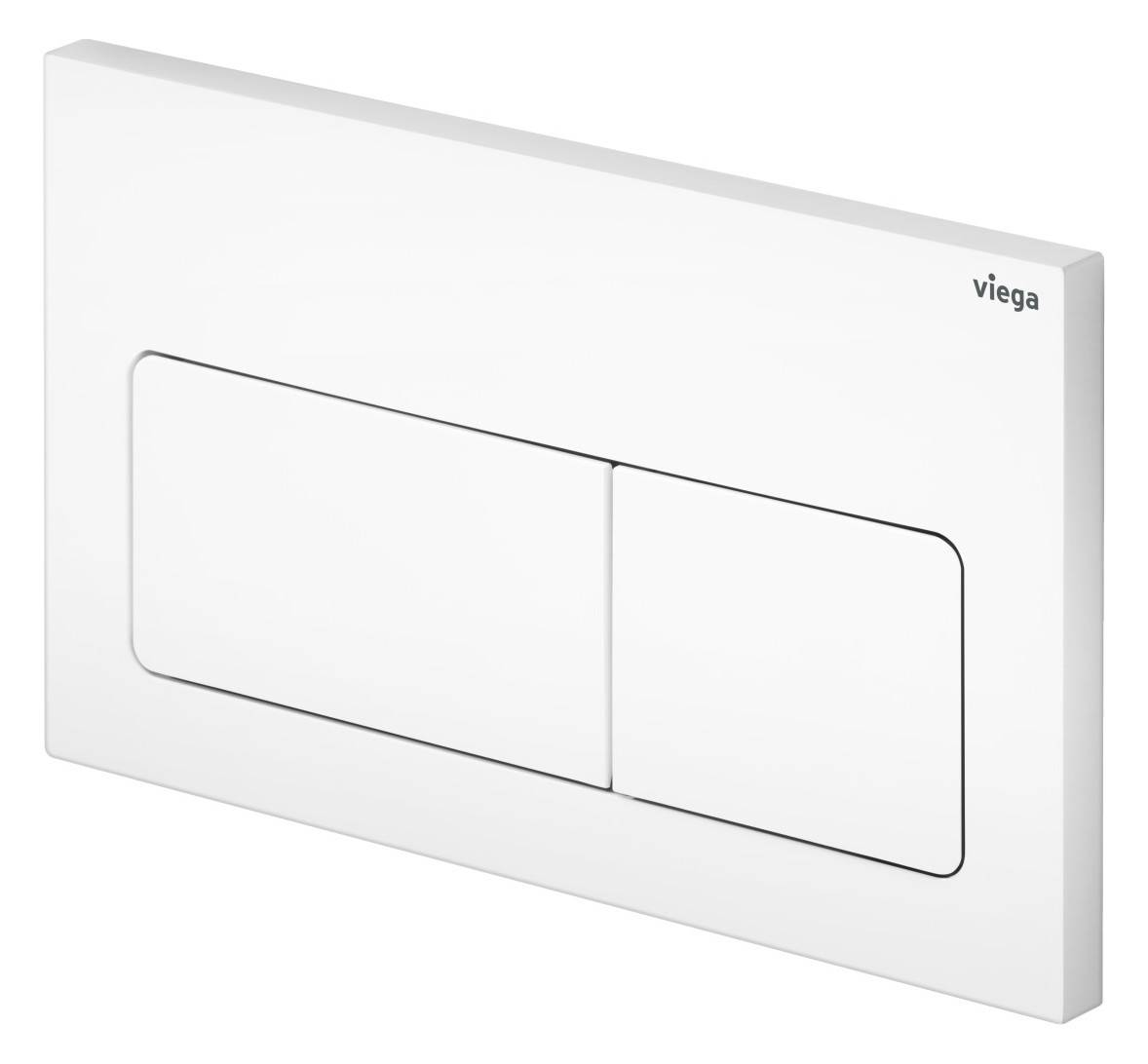 Viega Betätigungsplatte Visign for Life 5 für Prevista, Kunststoff weiß-alpin