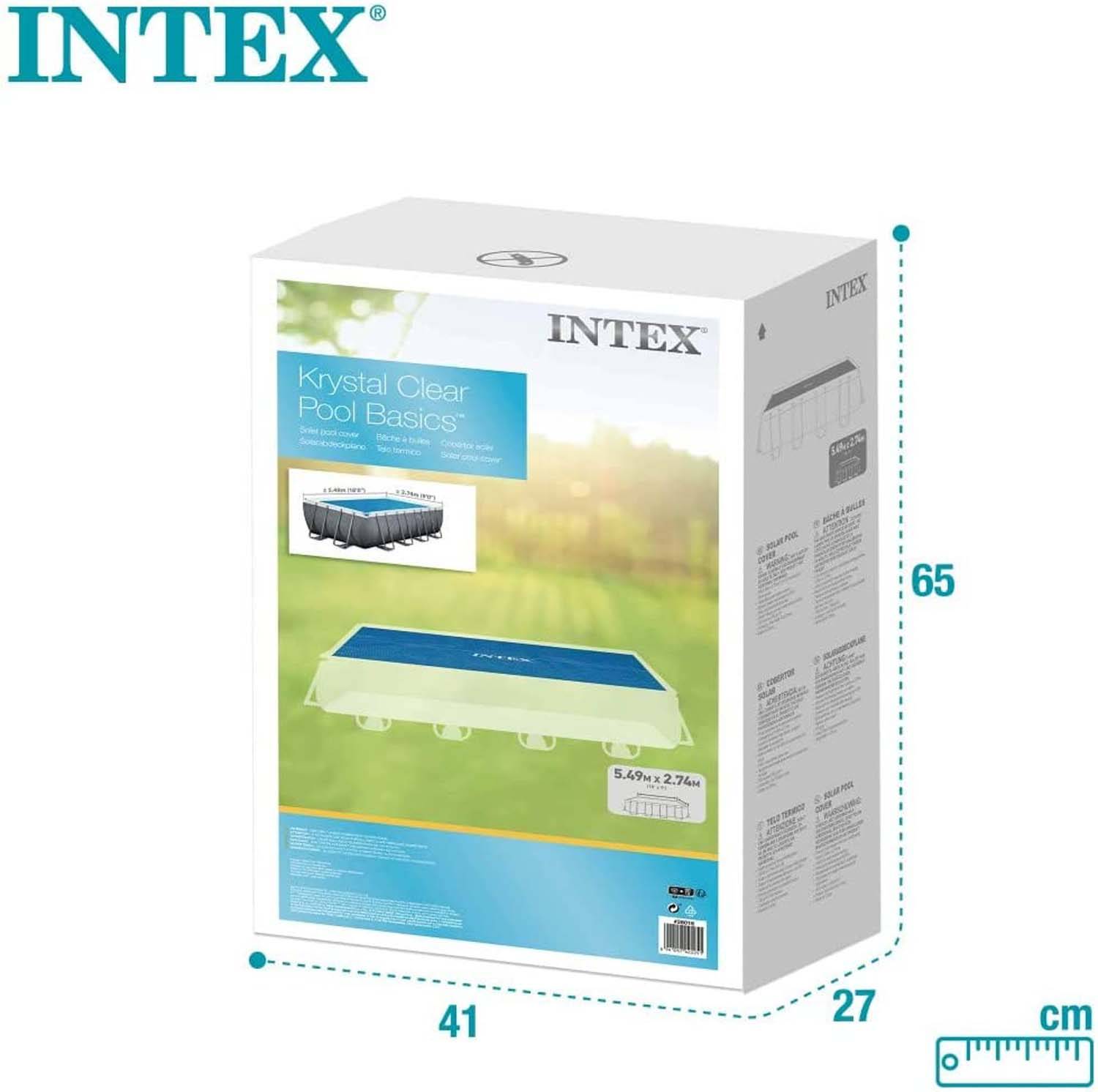Intex 28016; 29026 - 5.49M X 2.74M SOLAR POOL COVER