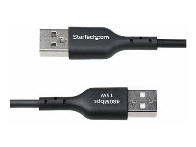 STARTECH 1m USB-A auf USB-C Ladekabel Peripheriegeräte & Zubehör Kabel & Adapter - USB &