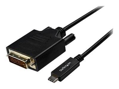 STARTECH 3m USB-C to DVI Cable - Black Audio, Video, Display & TV Optionen & Zubehör Videoadapter &