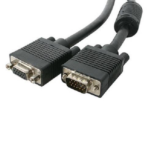 MediaRange SVGA-Kabel Verlängerungskabel 1,8m schwarz Kabel Audio- / Videokabel diverse Scart