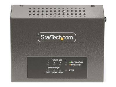 STARTECH 4-Port PoE+/PoE++ Injector 95W Netzwerk & Smart Home Netzwerk-Zubehör Netzwerkkarten &
