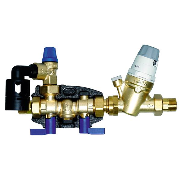 Caleffi DE5281 SICAL® avec réducteur de pression, 8 bar 3/4"