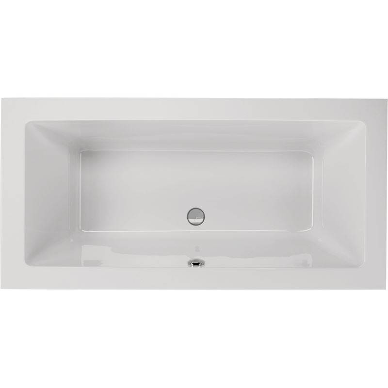Schröder Rechteckwanne Lupor 190x80x49 cm weiß