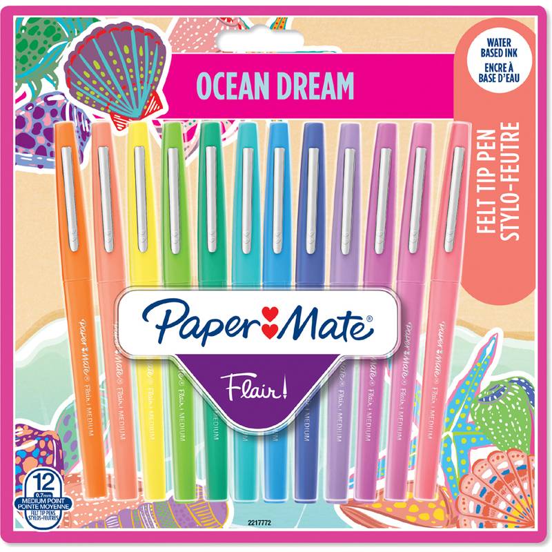 Paper:Mate Faserschreiber Flair "Ocean Dream", 12er Etui